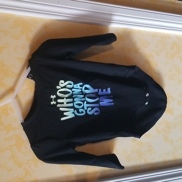 Onesie under armour brand 9/12 months black - Picture 1 of 3